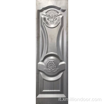 Pelle per porta in acciaio dal design elegante